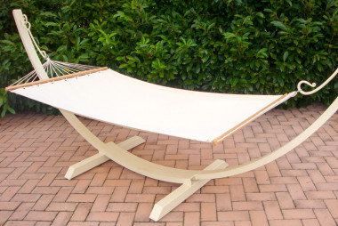 Free-standing hammock in handmade wrought iron - Buy Arca by Artigianfer Spello Italy