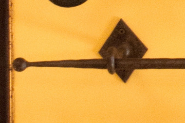 Bastone per tende in ferro battuto forgiato a mano con finale a pallina - Acquista Perugino by Artigianfer Spello