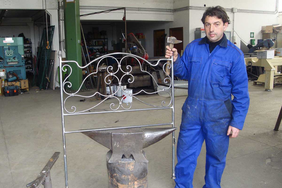 Each product created by the company's blacksmiths is finished down to the smallest detail - Artigianfer Spello Umbria Italy